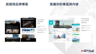 旅遊局品牌專區 推廣你的專區與內容
 