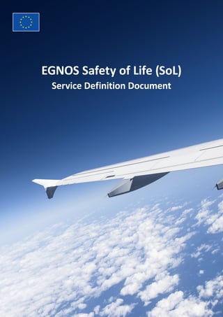 EGNOS Safety of Life (SoL)
Service Definition Document
 