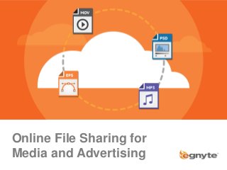 Online File Sharing for
Media and Advertising
 