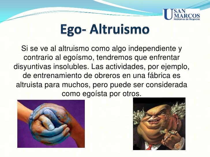 Ego altruismo