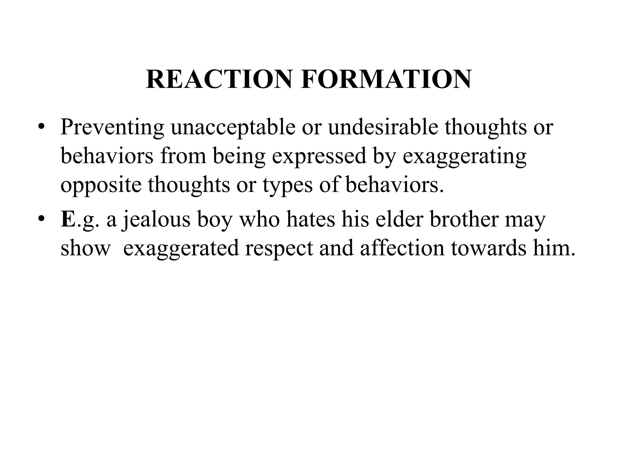 Ego and defense mechanism | PPTX