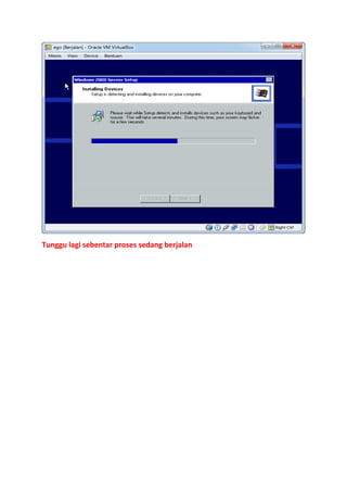 Tunggu lagi sebentar proses sedang berjalan

 