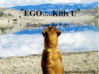 &quot;EGO.....Kills U&quot; SlideShow By Vusa 