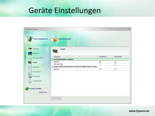 Geräte Einstellungen2