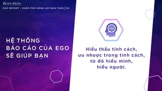 Ego Report Proposal | Ego.dinhmenh.org