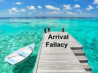 Arrival
Fallacy
 