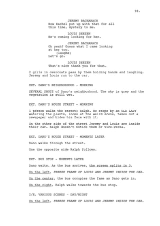 Will sits on the lavatory. 
RALPH KEE 
So you know I don’t care about 
whatever you’re doing man. 
WILL EDGINGTON 
Good. I’m relieved that you chose 
to fuck off. I prefer to work 
without pressure. 
RALPH KEE 
And you can’t work elsewhere... 
WILL EDGINGTON 
Do I look like a fucking quitter to 
you? 
RALPH KEE 
You’re an Edgington whatever you 
have you own it to your family -- 
to your mother. 
WILL EDGINGTON 
(unprepared) 
I... 
(relaxed) 
That’s clever. You coming to the 
casino, with all the gambling and 
the whores -- there’s nothing wrong 
in paying for sex -- maybe you 
aren’t the complete weirdo I 
thought you were. At least you’re 
trying to play in the big boys 
league. 
Ralph struggles to hide his nervousness. 
WILL EDGINGTON (CONT’D) 
I admire your effort to add some 
meaning to your pathetic life pal, 
after all being just another cunt 
walking around without something to 
do must be boring as hell. 
RALPH KEE 
Fuck you. 
Ralph walks away. 
WILL EDGINGTON 
At least wash your hands. 
Ralph exits. 
WILL EDGINGTON (CONT’D) 
Swine. 
98. 
 