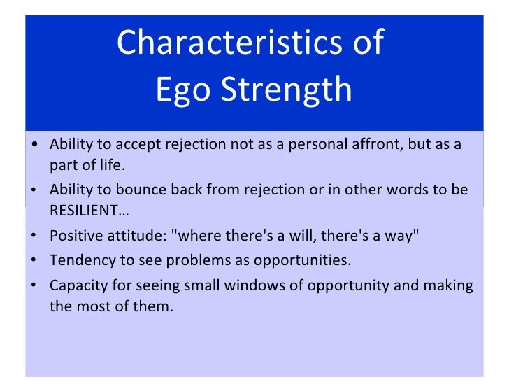 Ego Strength