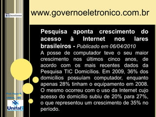 Como?Prof. Paulo R.UNIFAL - MG