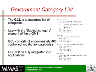 e-Government Interoperability Framework | PPT