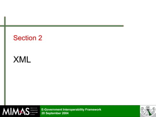 e-Government Interoperability Framework | PPT