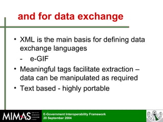 e-Government Interoperability Framework | PPT