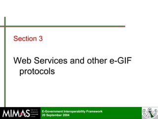 e-Government Interoperability Framework | PPT