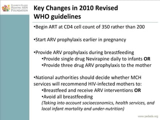 Eliminating Pediatric HIV/AIDS and Caring for Children with HIV | PPTX