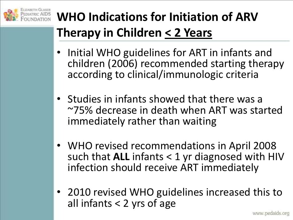 Eliminating Pediatric HIV/AIDS and Caring for Children with HIV