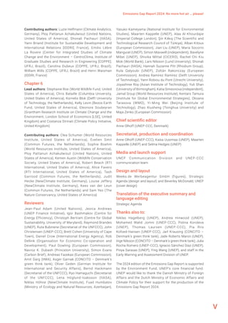UNEP Emission Gap Report 2024- Climate Change Mitigation | PDF