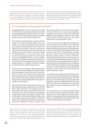 UNEP Emission Gap Report 2024- Climate Change Mitigation | PDF