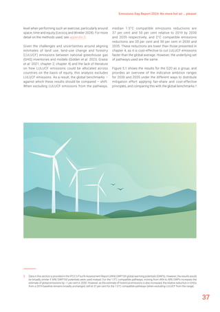 UNEP Emission Gap Report 2024- Climate Change Mitigation | PDF