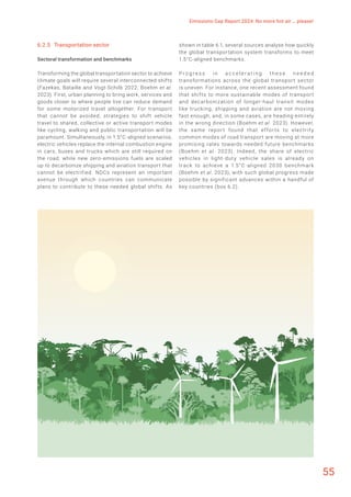 UNEP Emission Gap Report 2024- Climate Change Mitigation | PDF