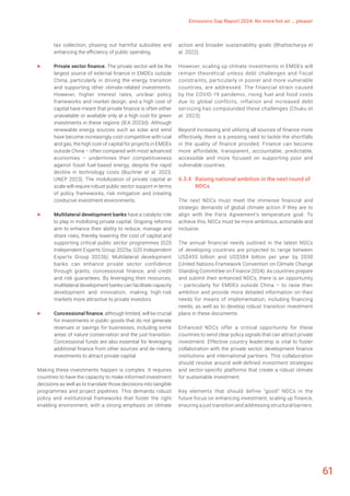 UNEP Emission Gap Report 2024- Climate Change Mitigation | PDF
