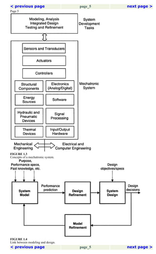 Mechatronics integrated aproach | PDF