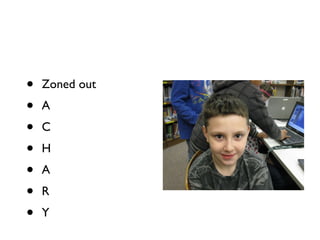 Zoned out A C H A R Y 