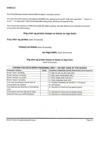 Egra toolkit sinugbuanong binisaya