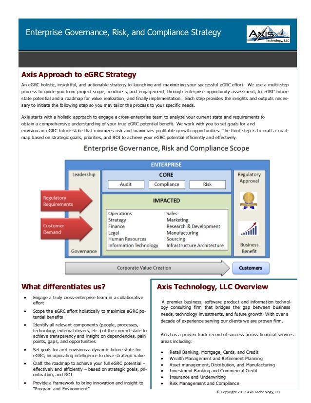 eGRC Strategy Brochure