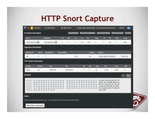 HTTP Snort Capture
 