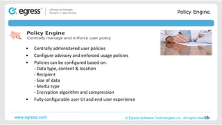 Egress Switch Introduction | PPTX
