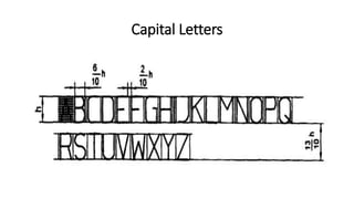 Capital Letters
 