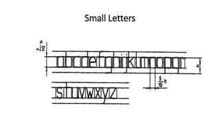 Small Letters
 