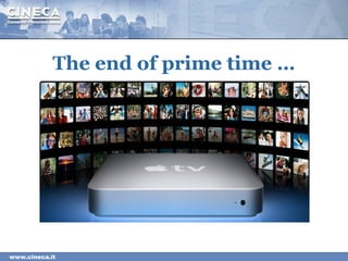 www.cineca.it
The end of prime time …
 