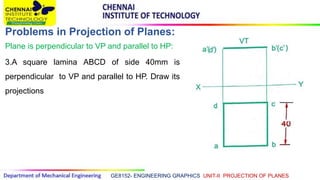 EG UNIT-II PROJECTION OF PLANES.ppt