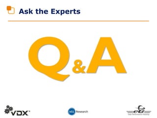 &
Ask the Experts
 