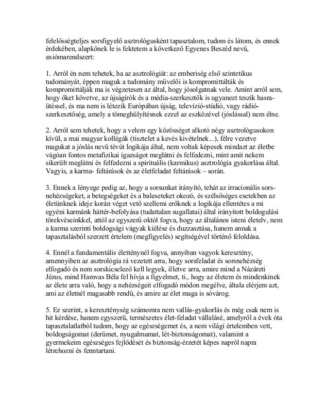 Sorsfeladat életfeladat