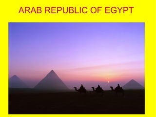 ARAB REPUBLIC OF EGYPT 