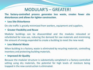 Modular Construction Solution For Rapid Cost-effective Development Of ...