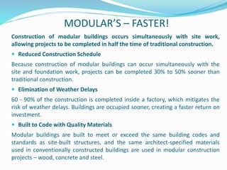 Modular Construction Solution For Rapid Cost-effective Development Of ...