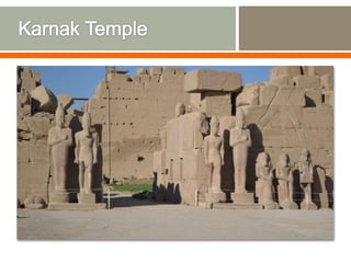 Egypt 2012 Itinerary