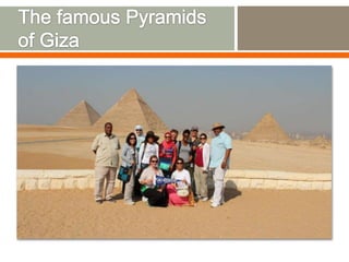 Egypt 2012 Itinerary