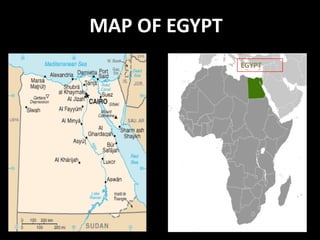 MAP OF EGYPT
               EGYPT
 