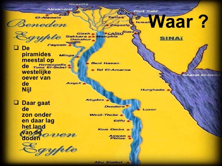 Waar Liggen De Piramides In Egypte