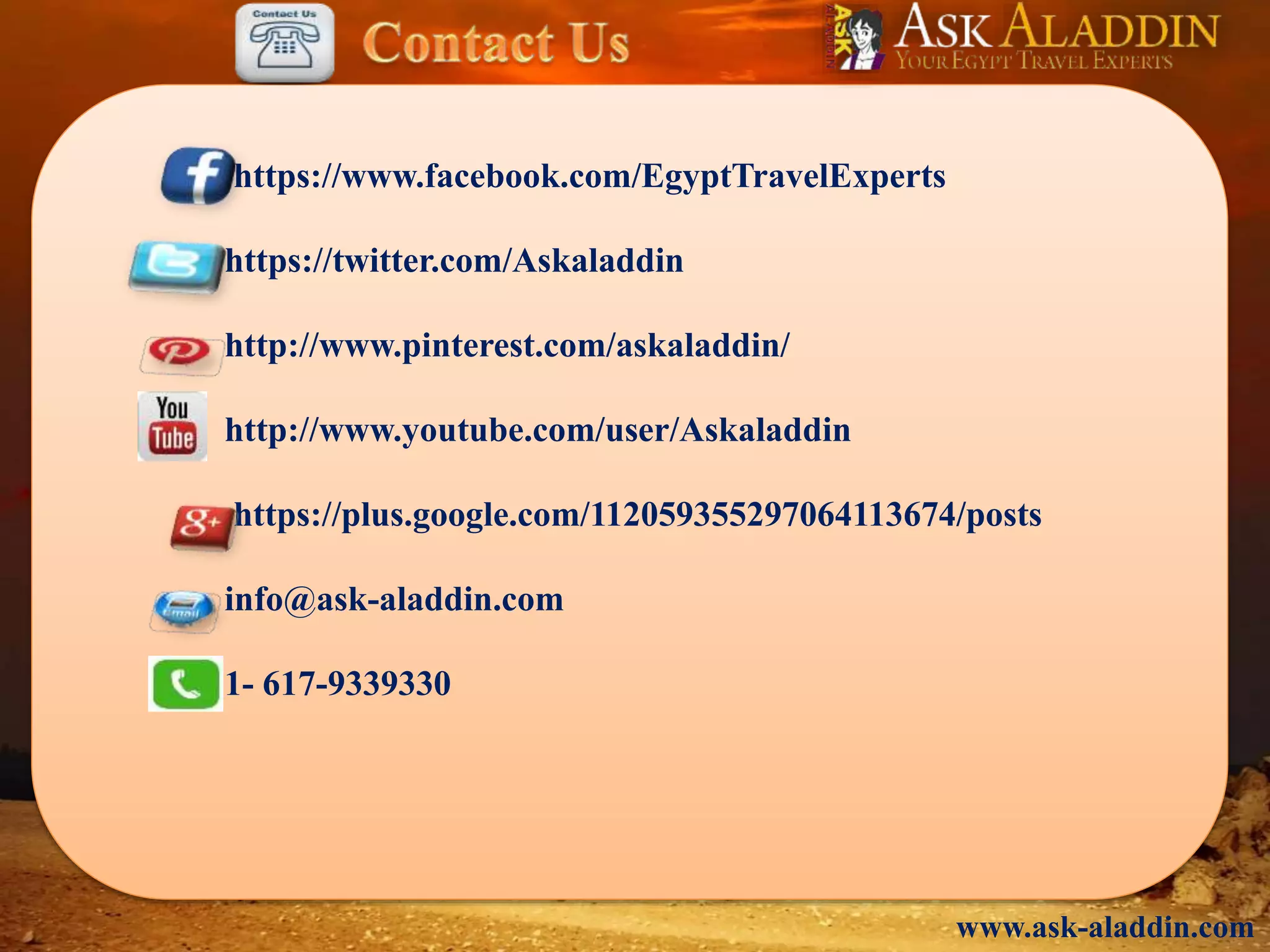 Egypt entry visa requirements a general guide PPT