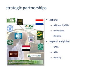 Update on fish value chain development in Egypt