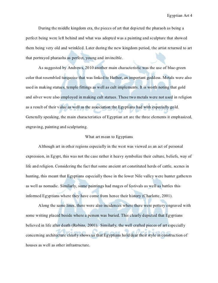 egyptian civilization essay