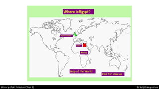 History of Architecture(Year 1) By Anjith Augustine
 