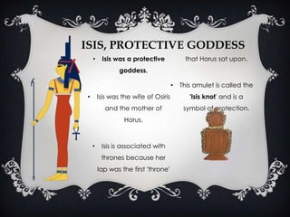 He was the most important god of the ancient Egyptians.