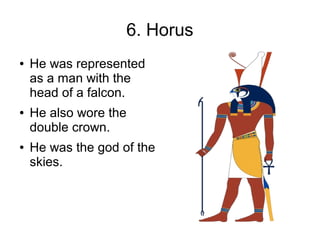 Egyptian Gods And Goddesses Powerpoint