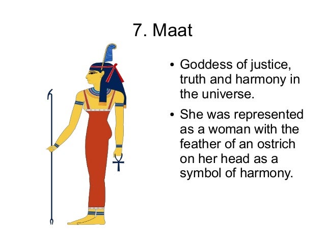 justice of bird symbol and truth harmony goddess maat of justice the in